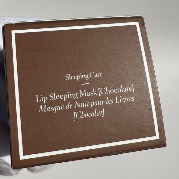 Laneige Sleeping Mask Lip Balm Chocolate Cacao Rare NIB Full Size 20g / 0.70 oz - Picture 8 of 13
